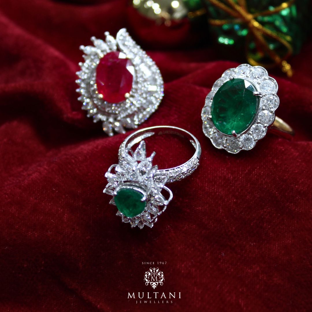 Color Stone Diamond Ring 3 Combined Diamond Ring color-stone-diamond-ring-3-combined-diamond-ring