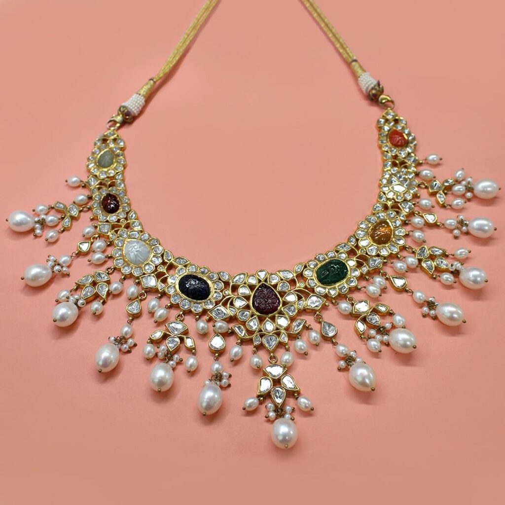 polki necklace set